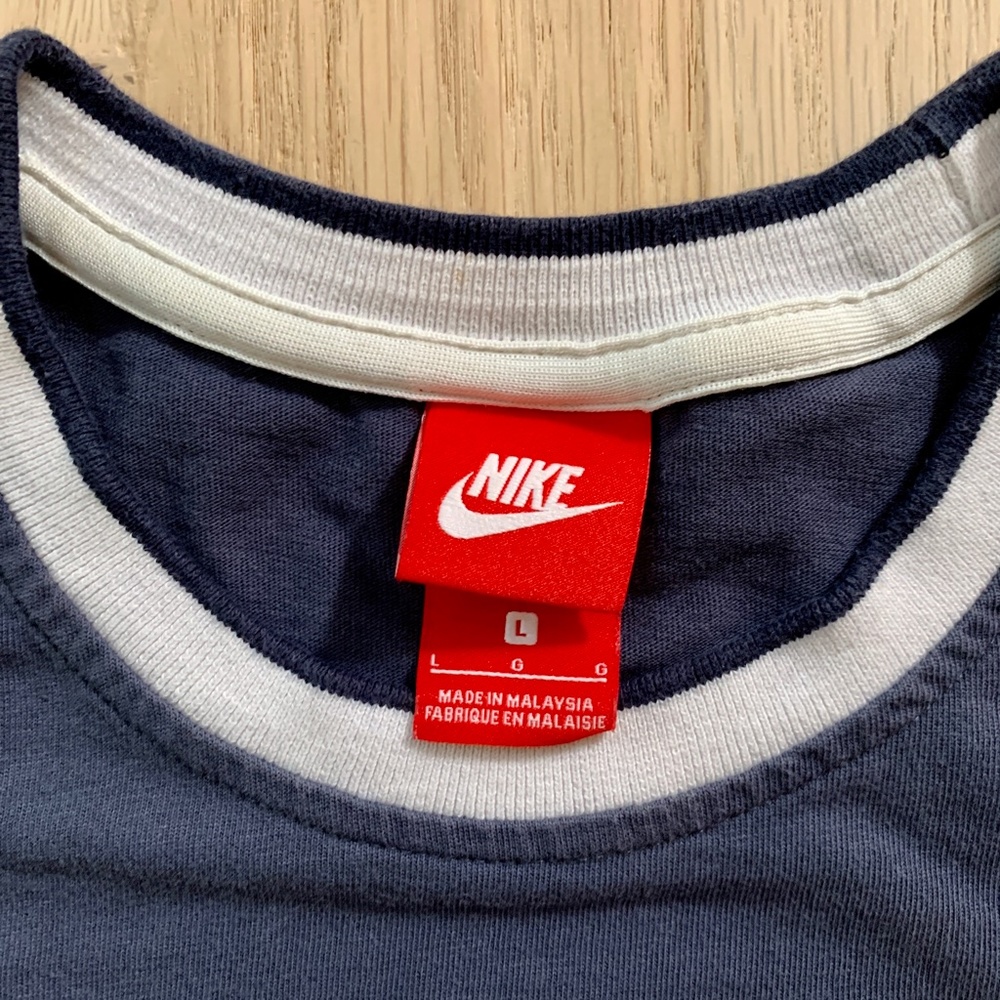 NIKE Reworked Crop Top T-Shirt - Picture 2 of 5